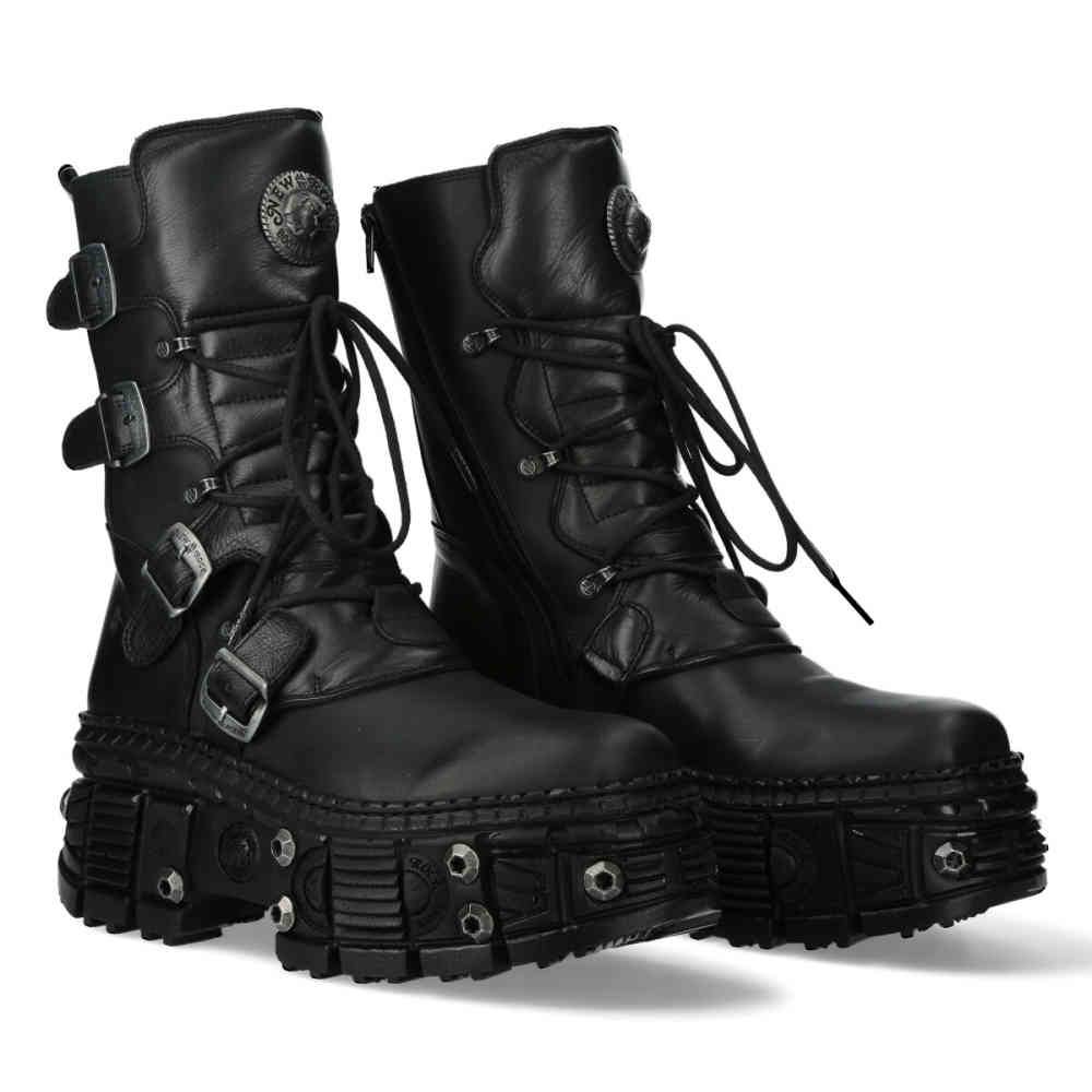 New Rock - MWALL373S11 Plattformstiefel - Schwarz Product image
